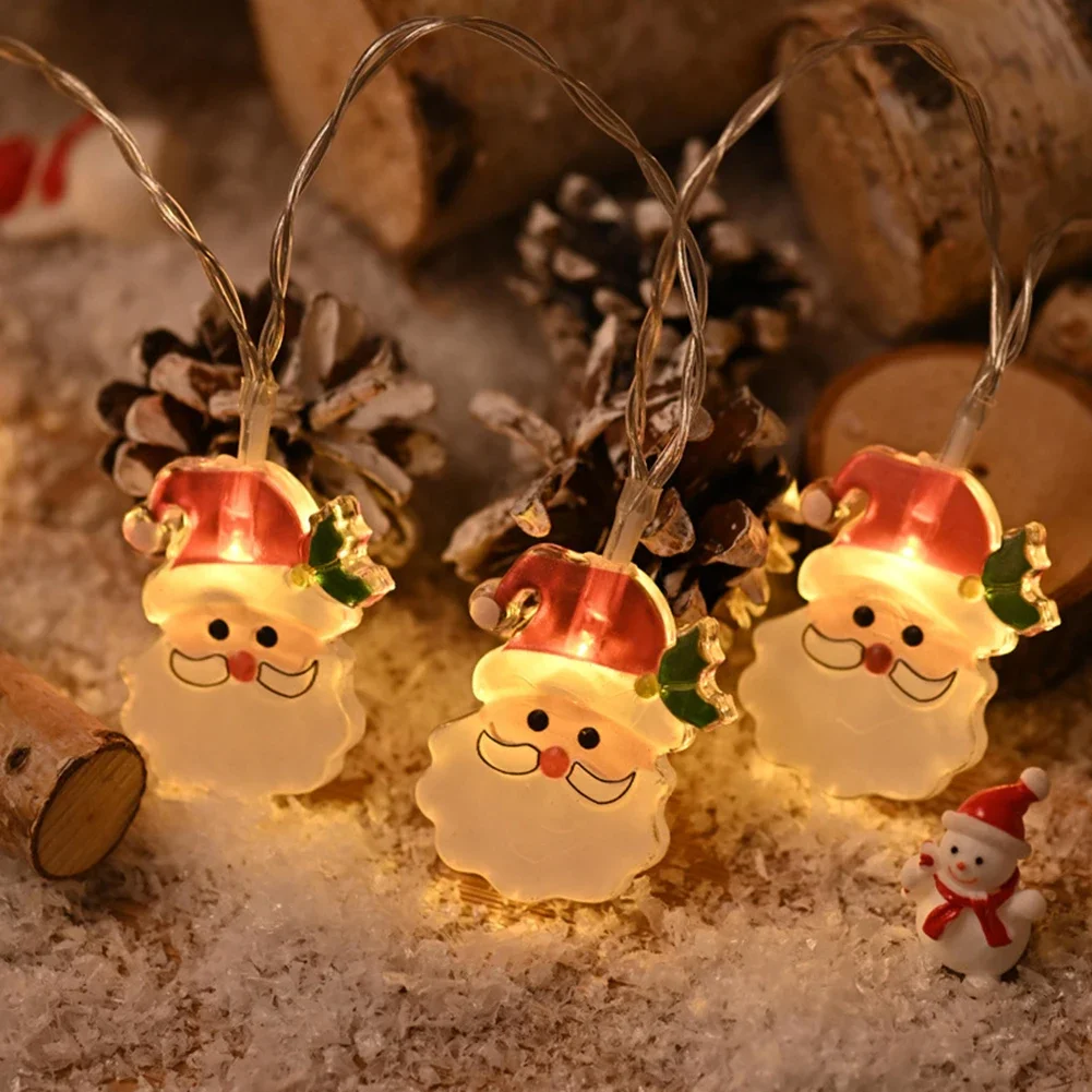 

10 LED Christmas Decoration String Lights Battery Operated Christmas Decorative Lights For Indoor Outdoor Decor 1.5m