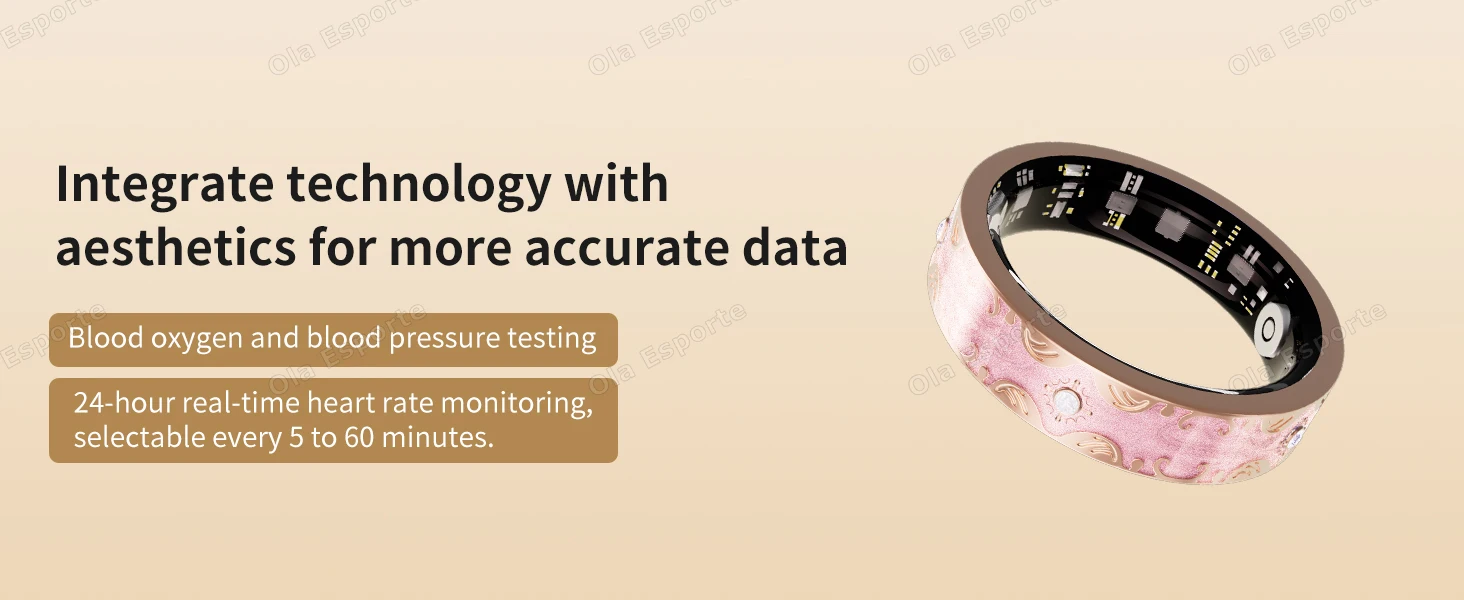 Smart Ring For Health Management Blood Pressure Heart Rate Sleep_voghion.com