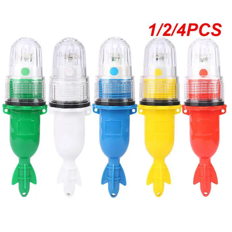 

1/2/4 шт., светодиодная Водонепроницаемая мини-приманка для рыбалки