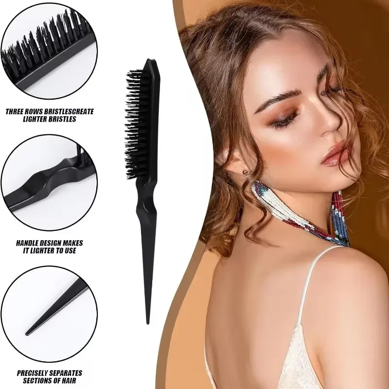Hot Sale Portable Silicone Hair Brush Washable Durable Rubber Curly Brush Hair Beauty Dirty Braided Curly Hair Men Cleaning Tool 5