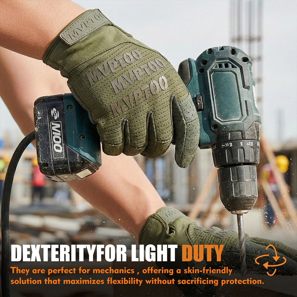 Enhanced Outdoor Tactical Gloves - Full Finger, Touch Screen Compatible, Anti-Slip Design
