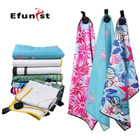Golf Towel Magnetic 40x60 CM Golf Ball Towel Custom Logo Waffle Pattern Cleaning Towel Microfiber Soft Enduring Quick-Dry Towel 1