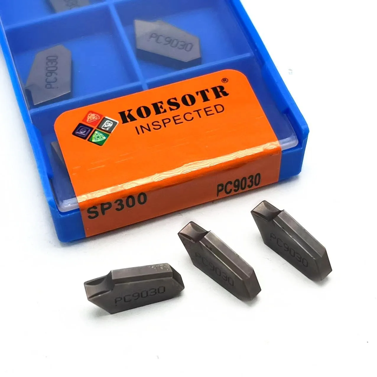 SP300 NC3020 NC3030 PC9030 korloy Grooving Carbide Inserts lathe
