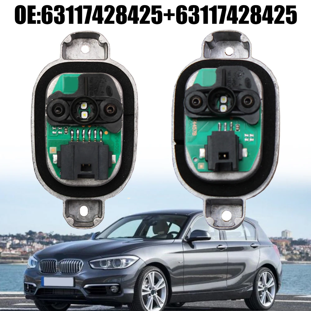

1 пара, детали для передних фар, 12 В, 63117428425, для BMW 1 серии F20, F21, LCI, модели 2015-63117428425