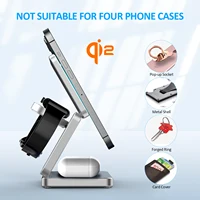 Qi2/Qi1 3 in 1 15W Magnetic Wireless Charger for Iphone 17 16 15 Fast Charging Folding for Apple Watch Airpods Wireless Charger 3