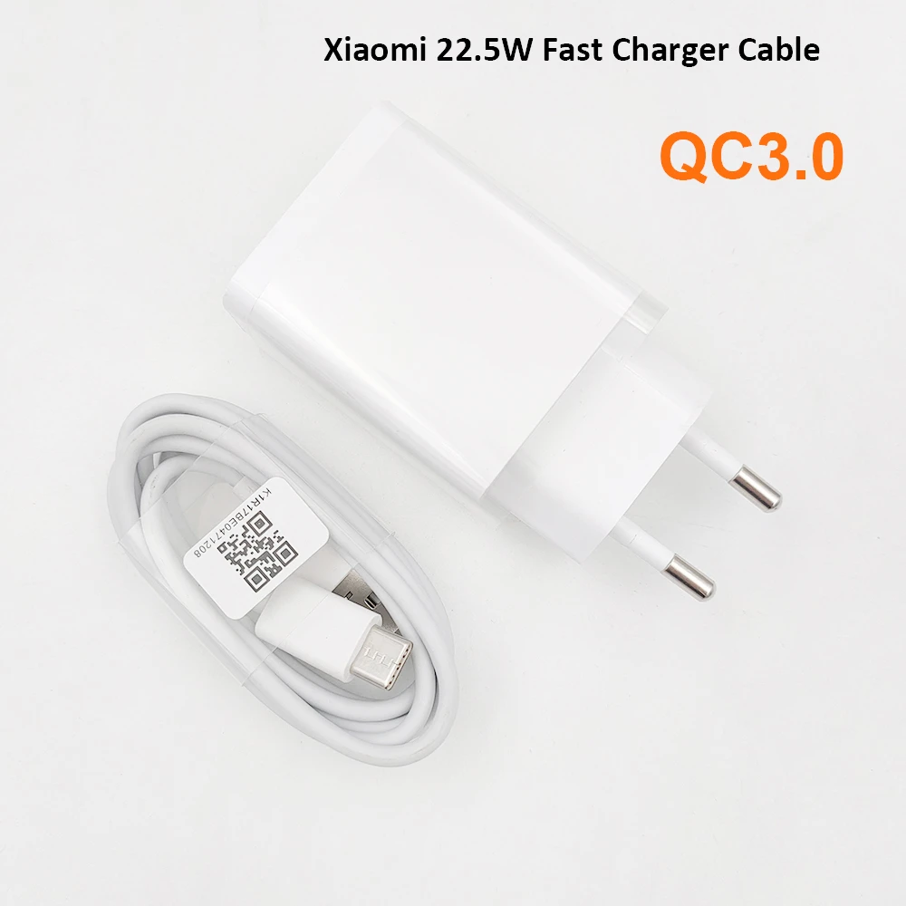 Original 22 5w Fast Charger Qc 3 0 Eu Xiaomi Adapter 100cm Type C Usb Cable For Mi 9 9t Cc9 Pro 6 8 9 Se Redmi Note 8t 9s 9 Pro Mobile Phone Cables Aliexpress