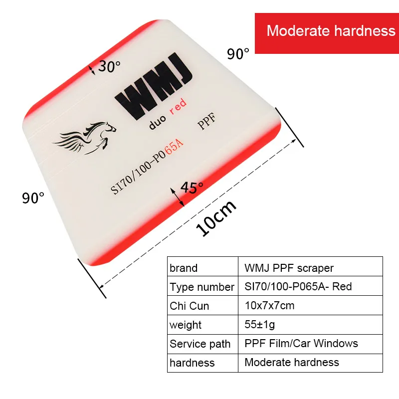 Car PPF Squeegee Anti-scratch TPU Coating Soft Scraper Film Vinyl Spatula Window Tinting Wrap Tools Glass Cleaning Water Wiper vinyl squeegee,window tinting squeegee,automotive film tools