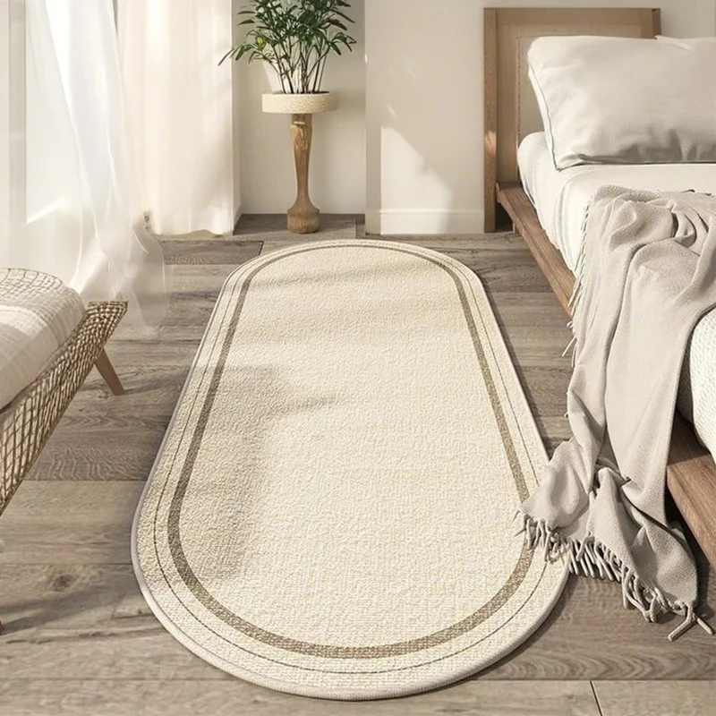 Loop Pile Carpet for Kid Bedroom Bedside Mat Modern Minimalist Home Decoration Living Room Coffee Table Floor Mat Printed Carpet