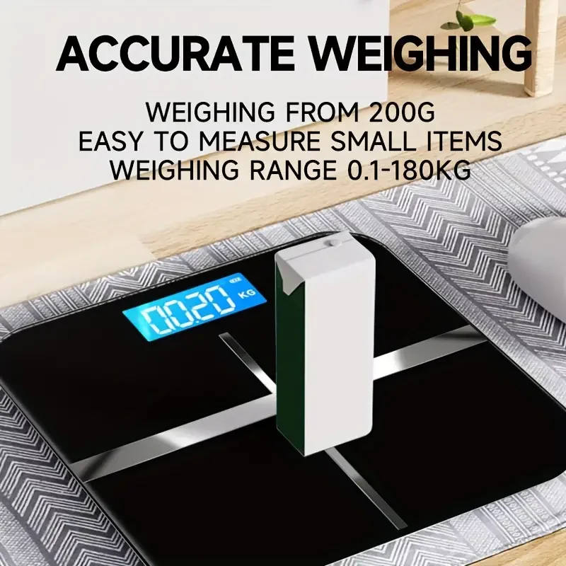 Weight Scale High Accuracy Intelligent Home Small Body Scale Dormitory Weighing High Accuracy Electronic Weighing LCD HD portable scale digital scale weighing tools scale weights