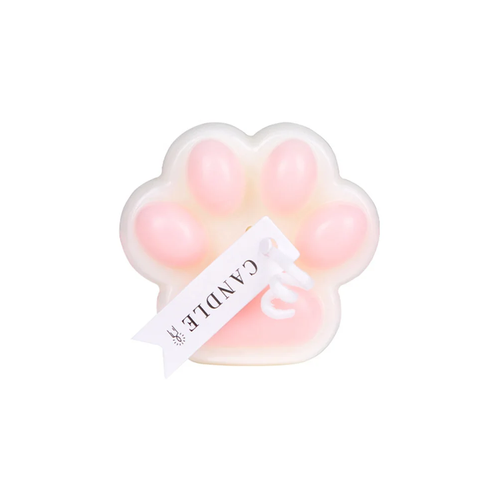 3PCS 3D Cute Pink Cat's Low Temperature Sex Candles BDSM Low Heat Massage Candles for Adult Erotic SM Dols