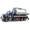 RC Truck 1:48 Remote Control Engineering Rescue Vehicle Trailer 2.4GHz Radio Controlled Cars Toys for Boys Kids Children's Gifts 2