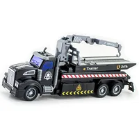 RC Truck 1:48 Remote Control Engineering Rescue Vehicle Trailer 2.4GHz Radio Controlled Cars Toys for Boys Kids Children's Gifts 2