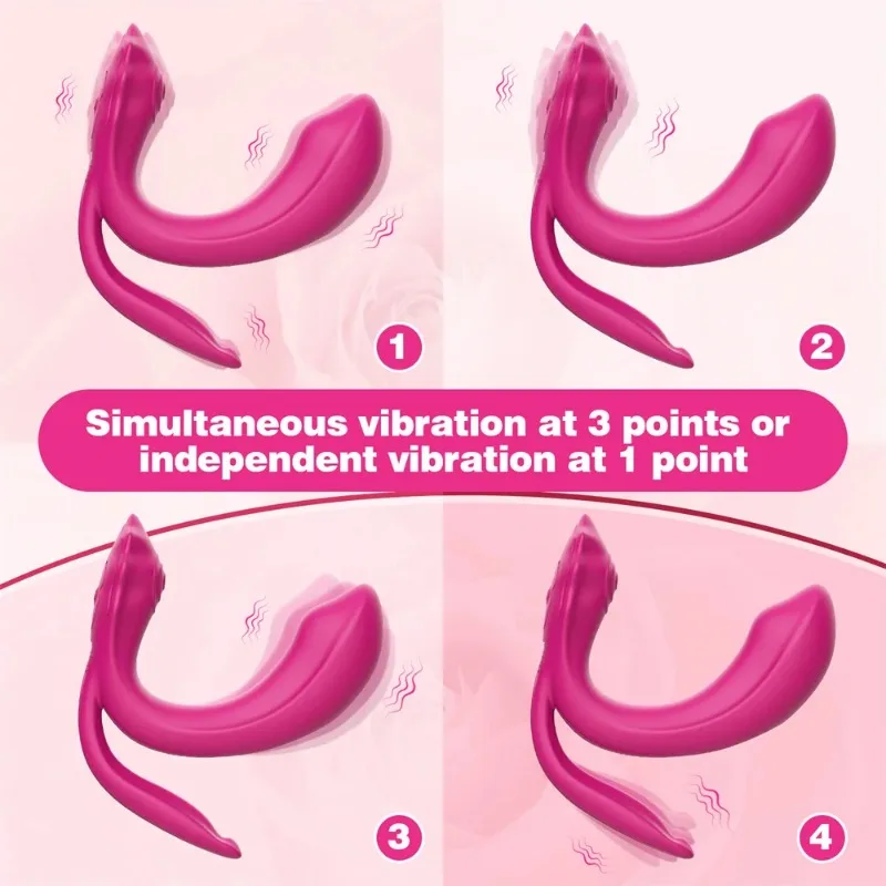 Sex toys Wearable vibrator clitoral stimulator Hip plug G-spot vaginal massager Female masturbation toy Couple intimate sex toy
