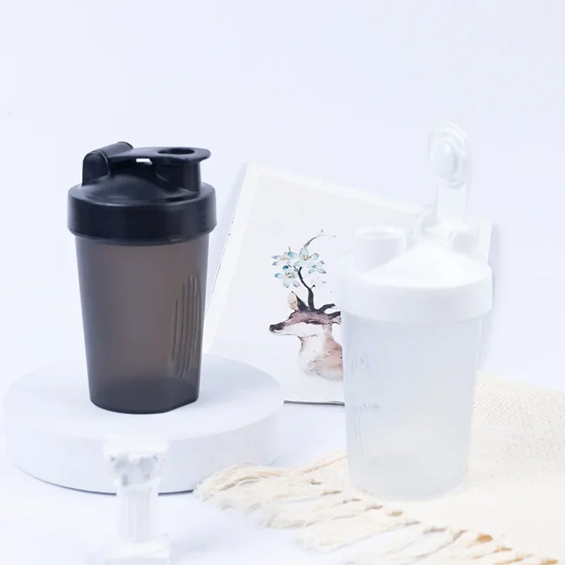 Shaking Cup 400ml portable milkshake cup sports fitness protein powder shake cup gift soybean milk