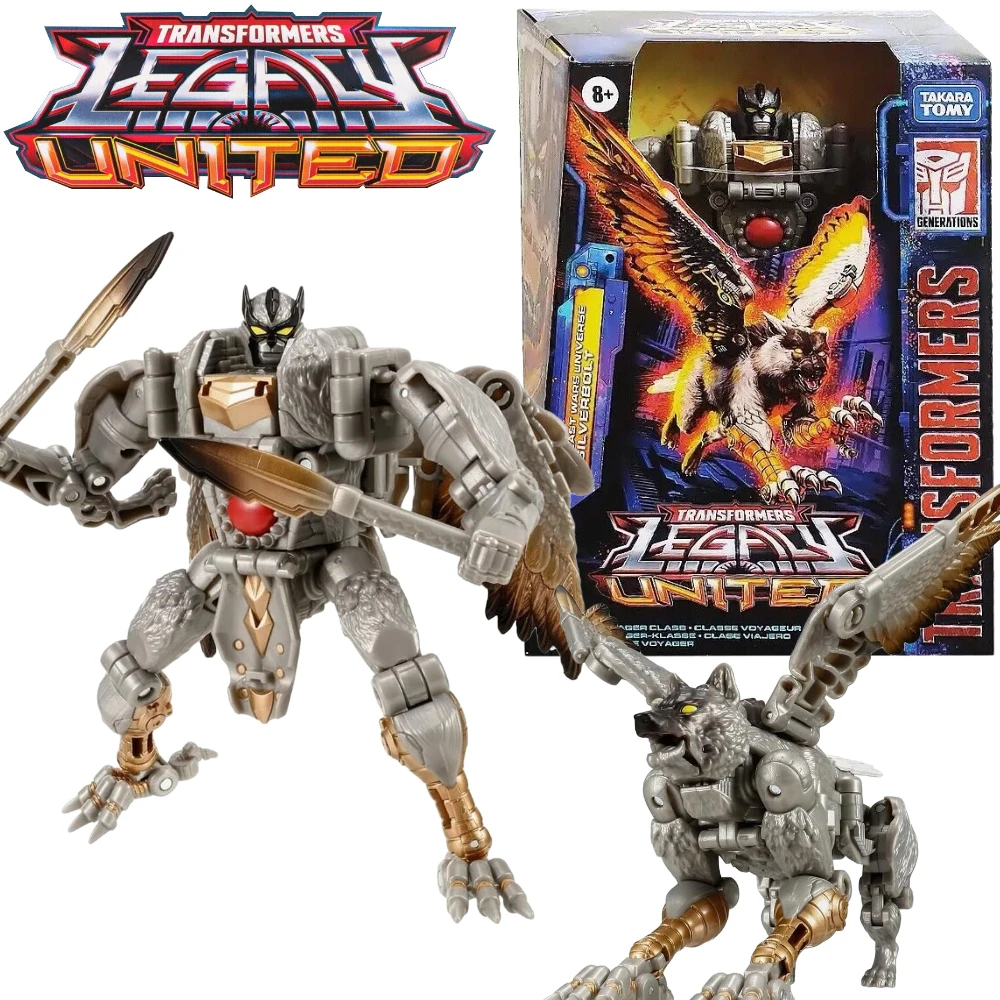 

In Stock Transformers Legacy United Voyager Beast Wars Universe Silverbolt Action Figure Model Toy Collection Hobby Gift