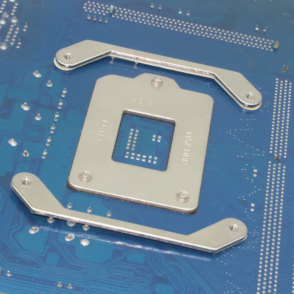CPU-Kühlerhalterung, Rückplatte, Motherboard-Rückplatte für Intel LGA 1150, 1151, 1155 1156, 115X. Installieren Sie die Befestigung – Detail 16