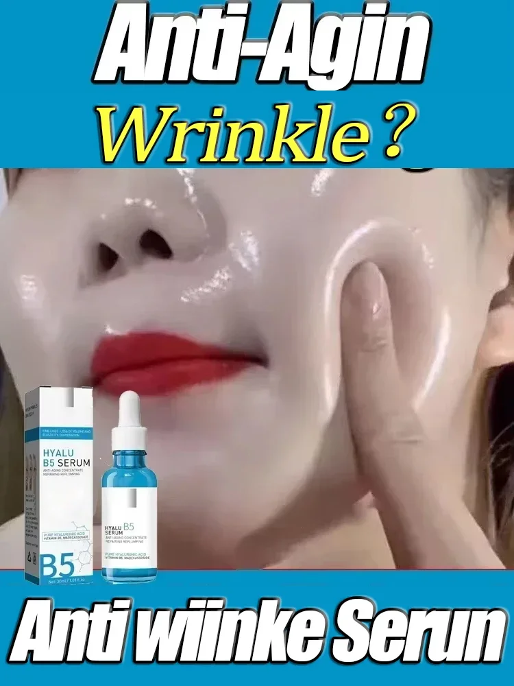 Pure Hyaluronic Acid Facial Serum Anti Wrinkle Aging Face Lift Tightening Reduce Eye Finelines Moisturizing Korean Cosmetics facial serum facial essence facial anti wrinkles product whitening serum