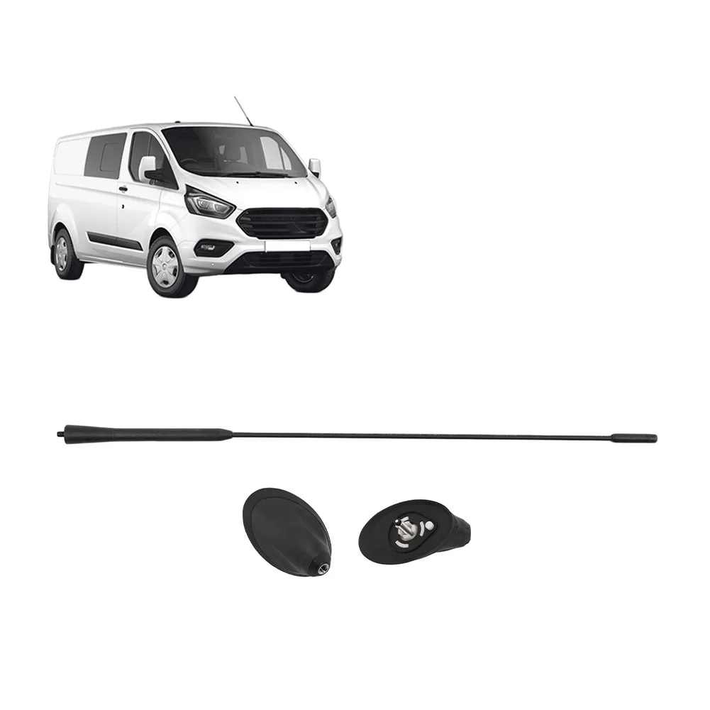 Transit Mk8 2014-2022 1738453 + 1737828 자동차 오리지널 액세서리 용 포드 용 1Pcs 안테나 안테나 및 베이스 세트 교체