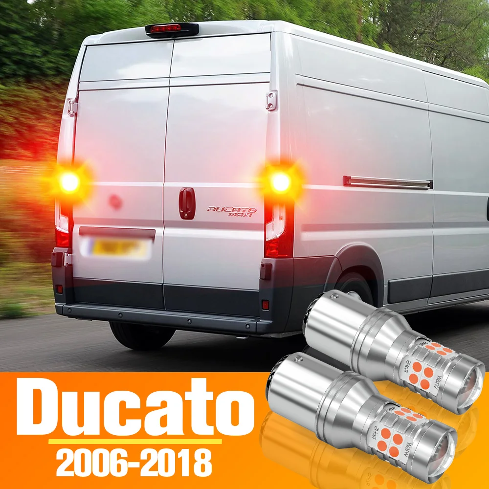 

2pcs LED Brake Light Bulb Accessories For Fiat Ducato 2006 2007 2008 2009 2010 2011 2012 2013 2014 2015 2016 2017 2018