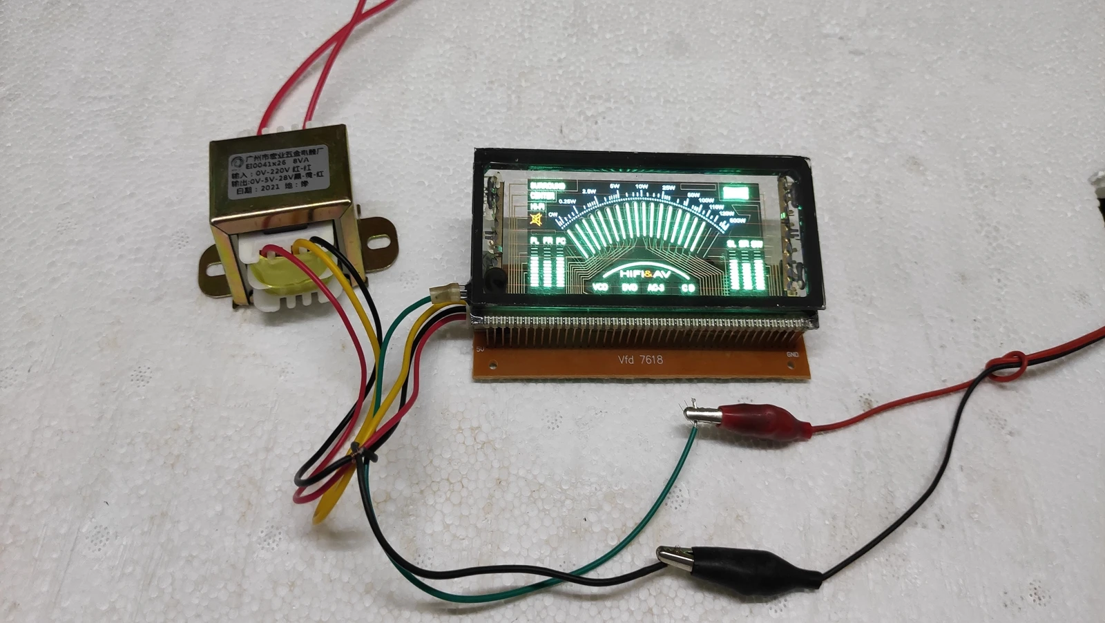 ＶＦＤディスプレイ Nvarcherマルチメディアvfd蛍光ディスプレイキット (スピーカーと