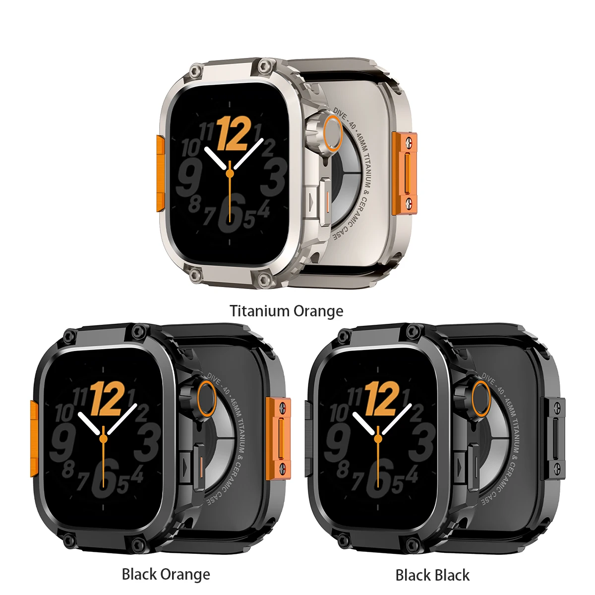 Luxury Alloy Metal Bumper Protector Frame for 46mm Smartwatch - Premium Protective Cover Accessory