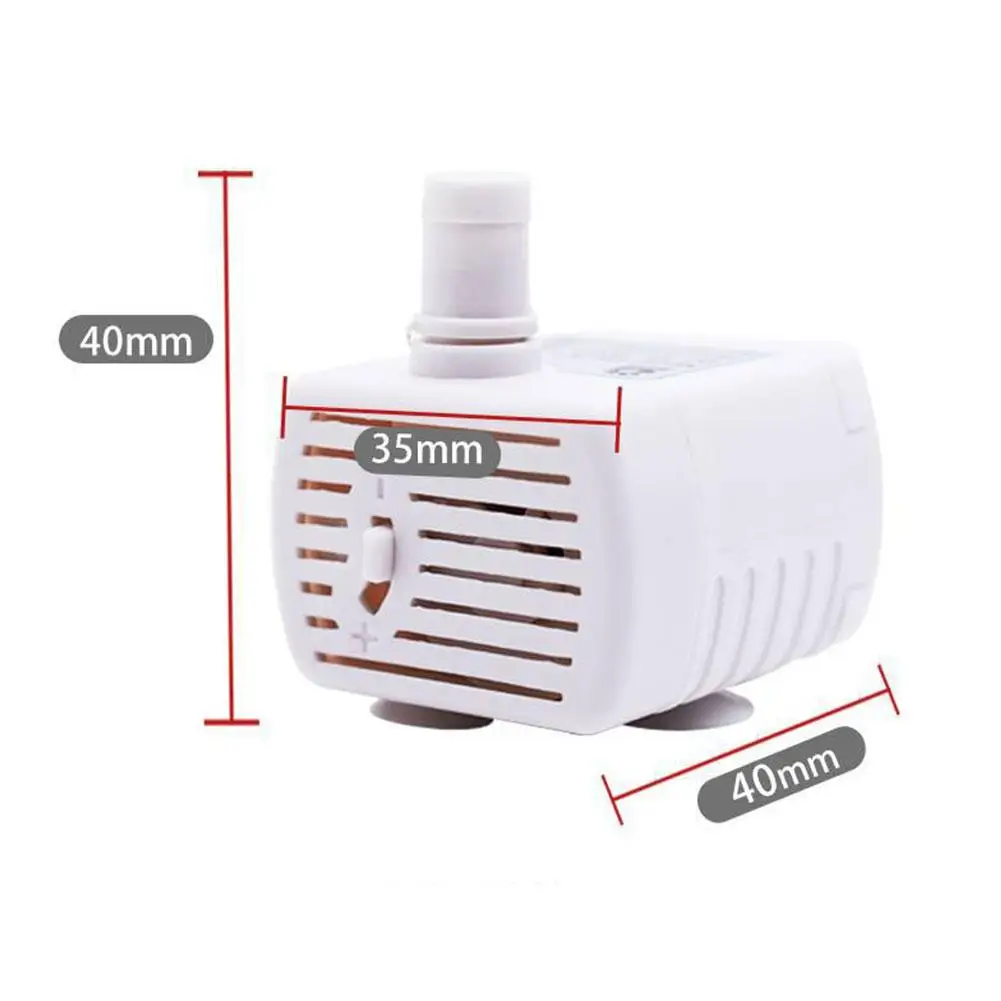 200L/H 2W Mini Submersible Pump USB DC 5V Pet Water Dispenser Water Pump DR-DC160 Pumps Ultra-quiet Brushless Motor