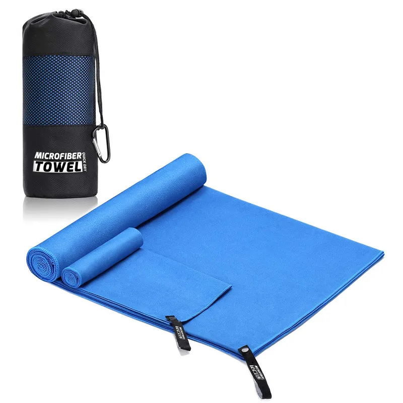 Microfiber Towel Travel Sports Quick Dry Super Absorbent Large Hair Towel Ultra Soft Lightweight Gym Swimming Yoga