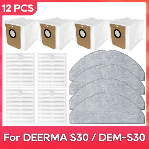 Fit For ( DEERMA S30 / DEM-S30 ) Filter Mop Dust Bag Parts Accessories Robot Vacuum Cleaner Kit - Image 22