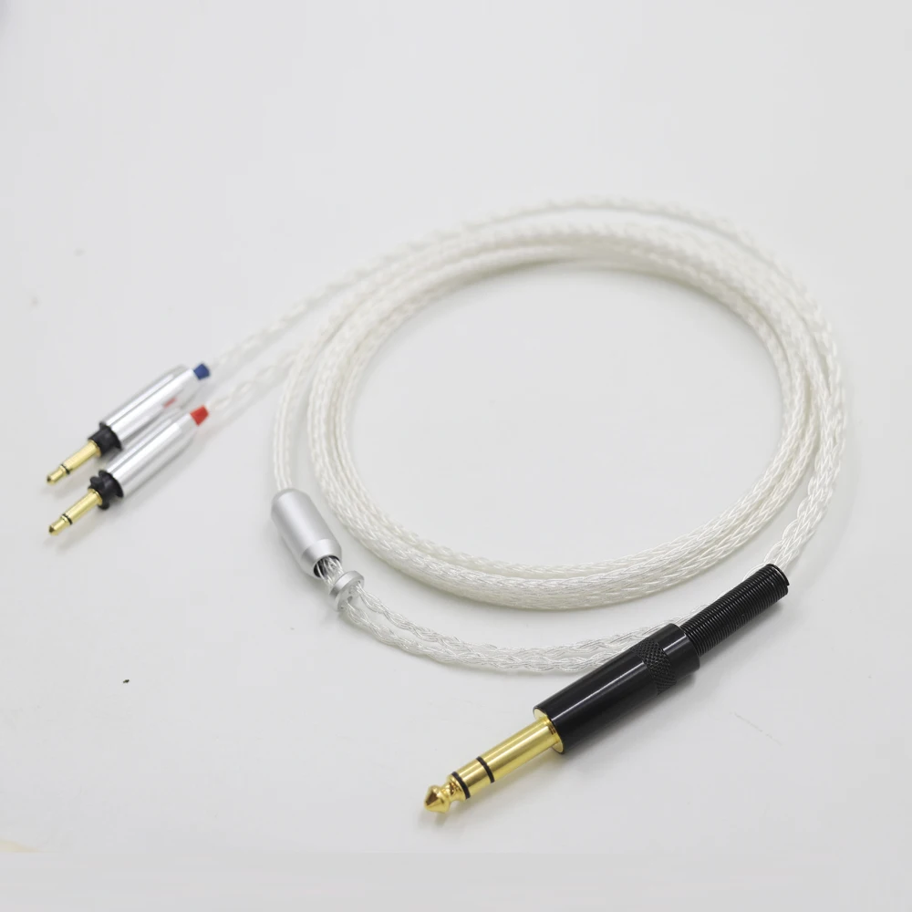

High Quality 16 Core Pure Silver Cord Headphone Upgrade Replace Cable for Final SONOROUS IV VI VIII X Cord