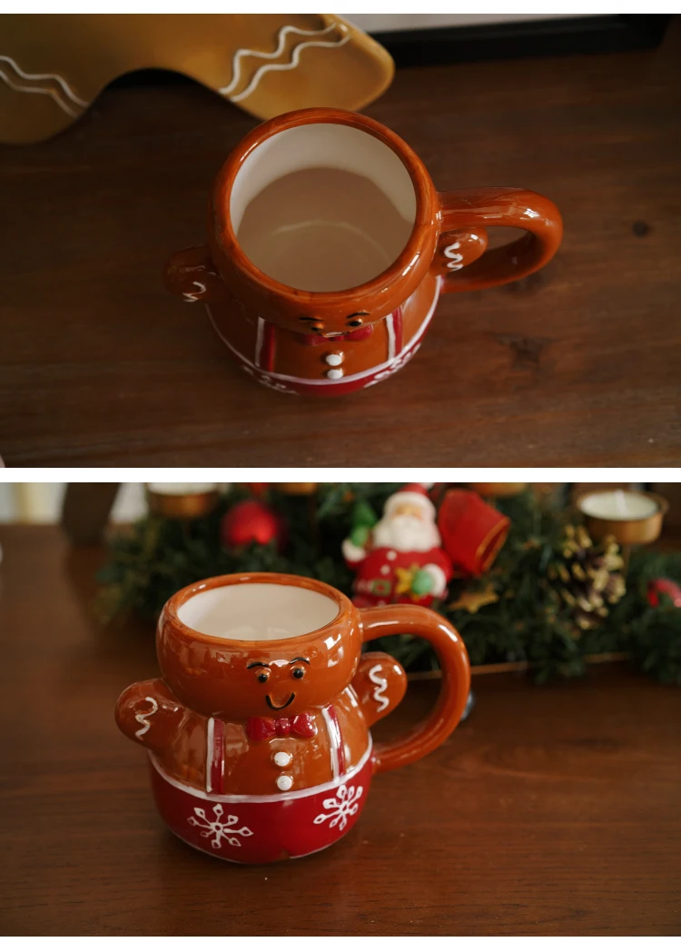 17oz. Gingerbread Ceramic Mug by Celebrate It™