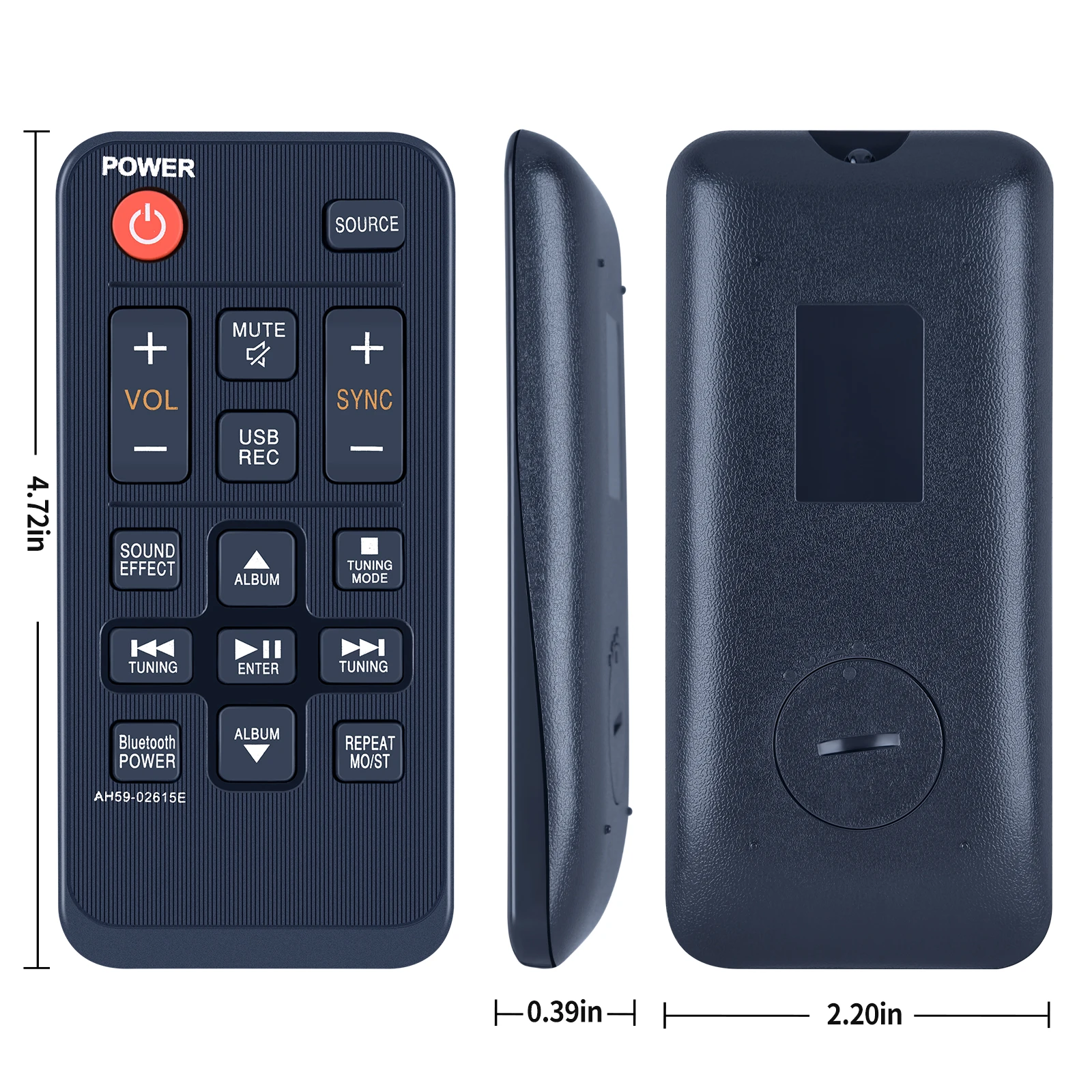 New AH59-02615E Remote Control Sub For Samsung TW-J5500 TW-J5500/ZA TW-J5500/ZC TWJ5500/ZA Sound Tower System Home Speaker Syste