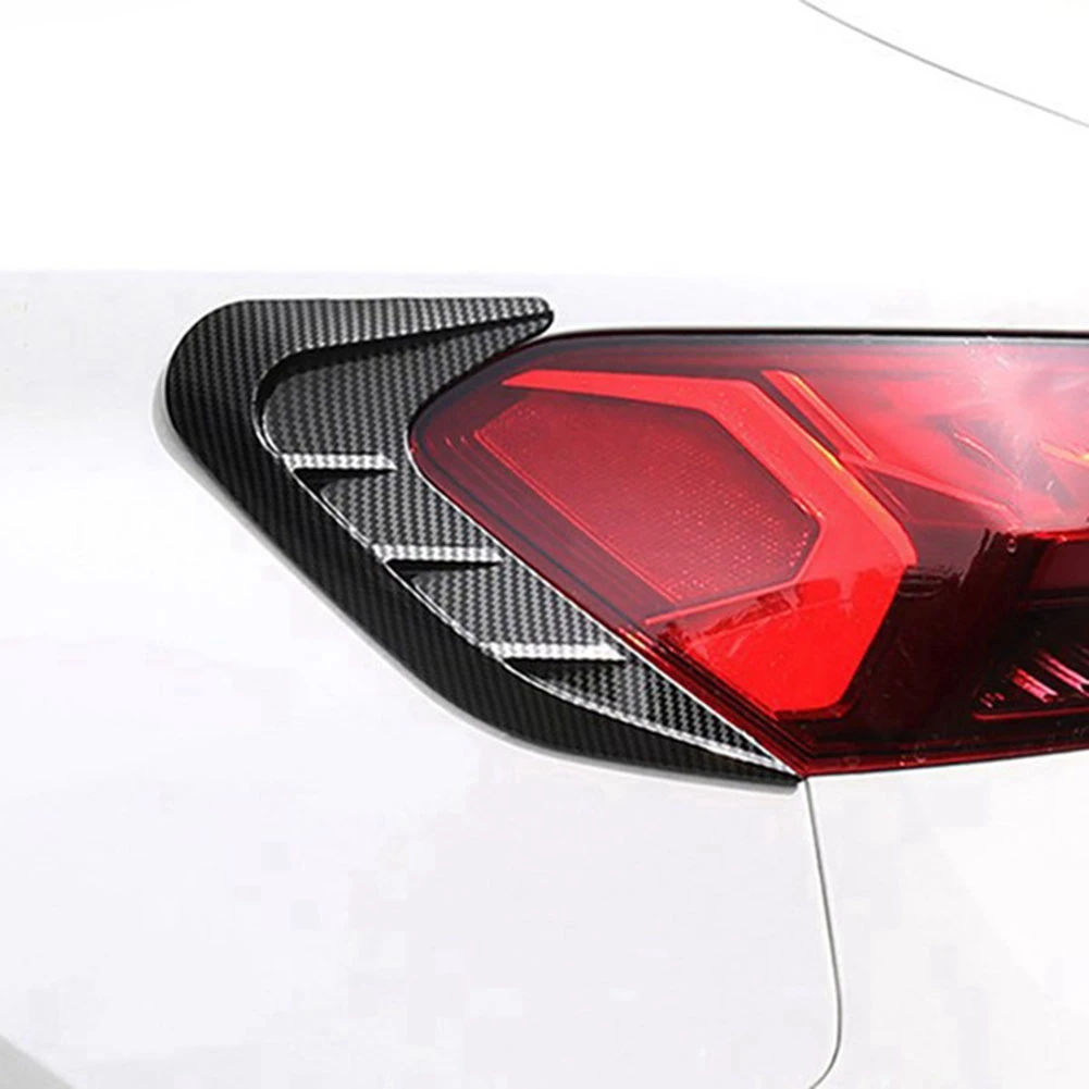 

Для Audi A3 A3L 2021 2022 Автомобильная задняя лампа заднего фонаря отделка Декоративная наклейка внешние аксессуары углеродное волокно