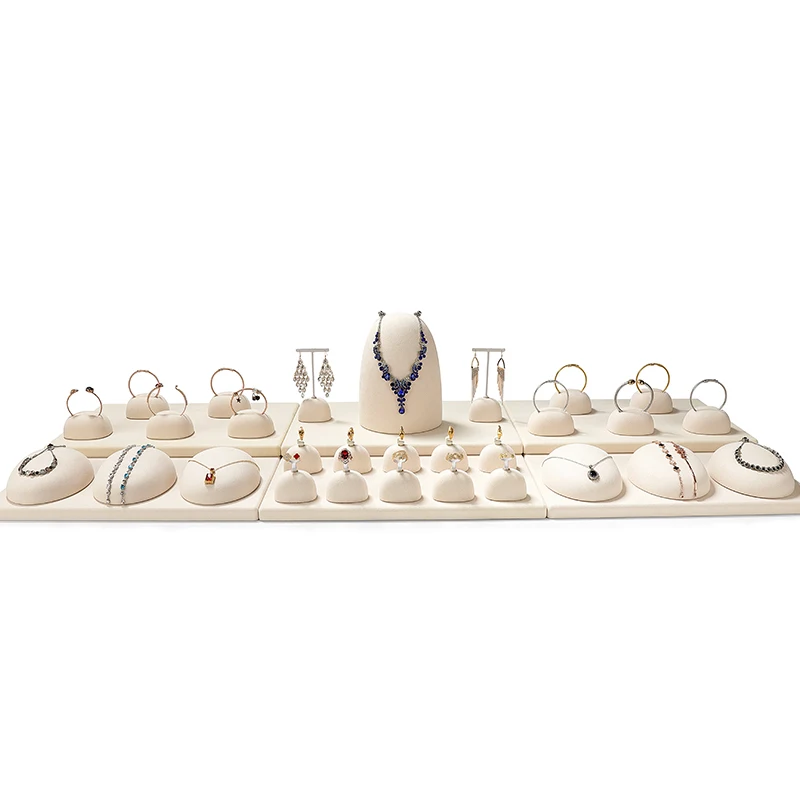 Jewelry display stand, high-end necklace, ring, earring showcase, jewelry display stand