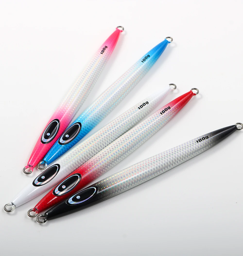 JIGGING PRO 100g 150g 200g 250g 300g 400g Tiefsee Boot Angeln Köder große Vertikale Metall Jigs Schnell Sinkende Künstliche Köder – Detail 12