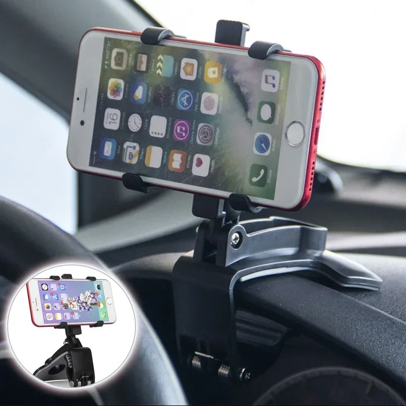 Universal Car Mobile Phone Holder 360° Rotation Dashboard Cellphone Stand GPS Support Car Phone Holder for IPhone Samsung Xiaomi