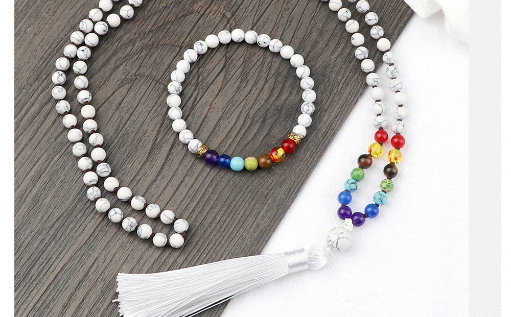 Yoga and Chakra Necklace Set 