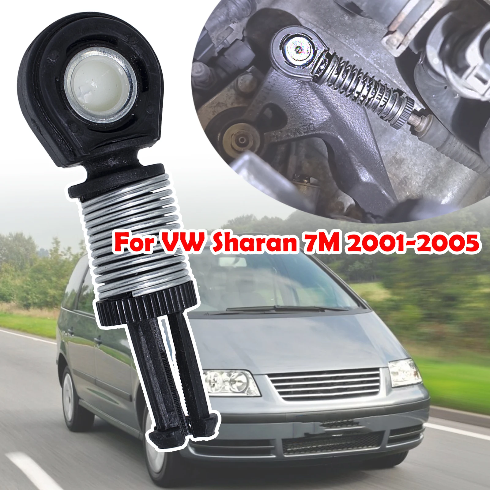 5/6 Speed Manual Shifter Cable End Replace For VW Sharan 7M Gear Selector Bowden Cable Catch Change Lever Adjuster Fix 2001-2005