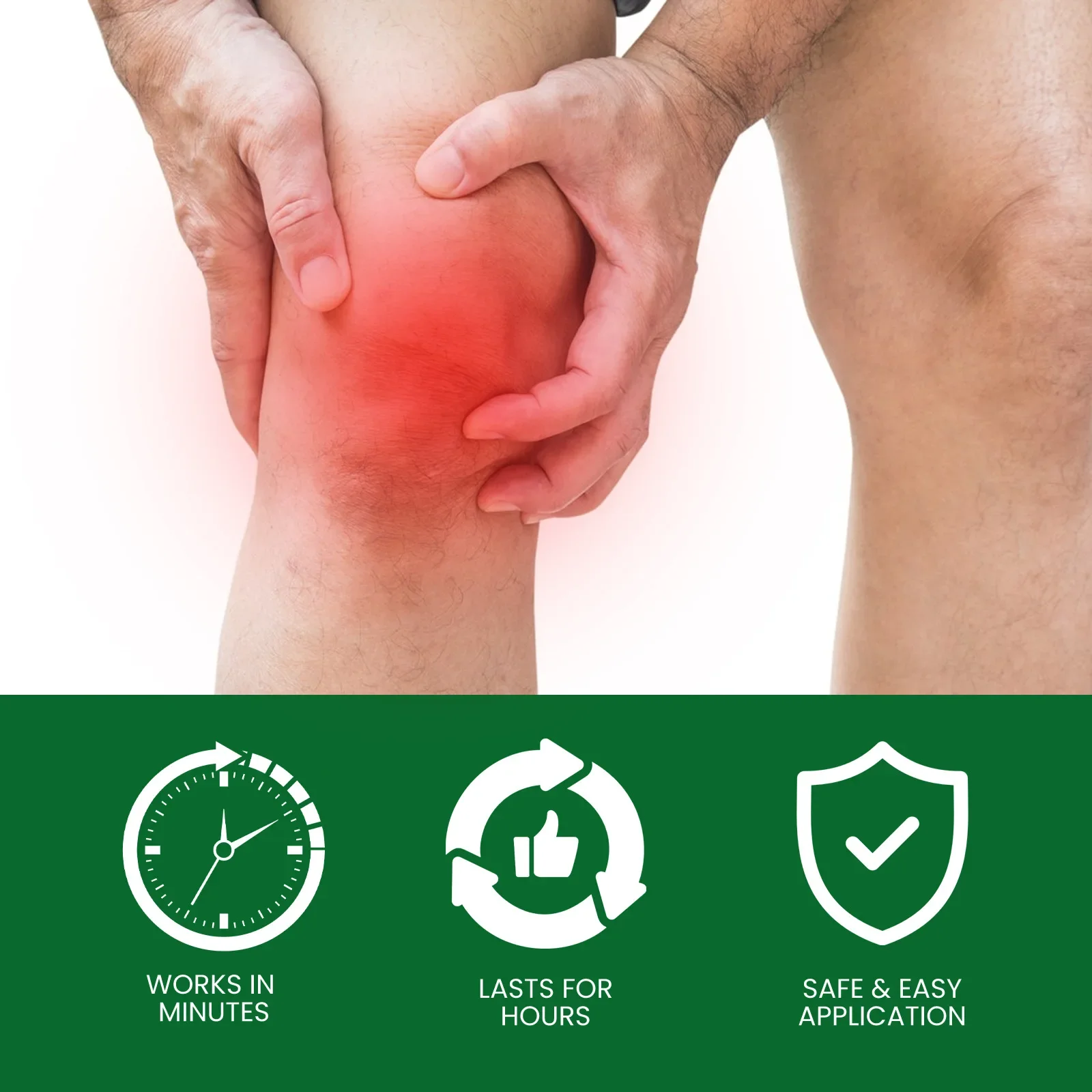 EELHOE Arthritis Pain Roll-On Gel Rheumatoid Ache Relief Low Back Muscle Soreness Stiffness Lumbar Analgesic Liquid Health Care