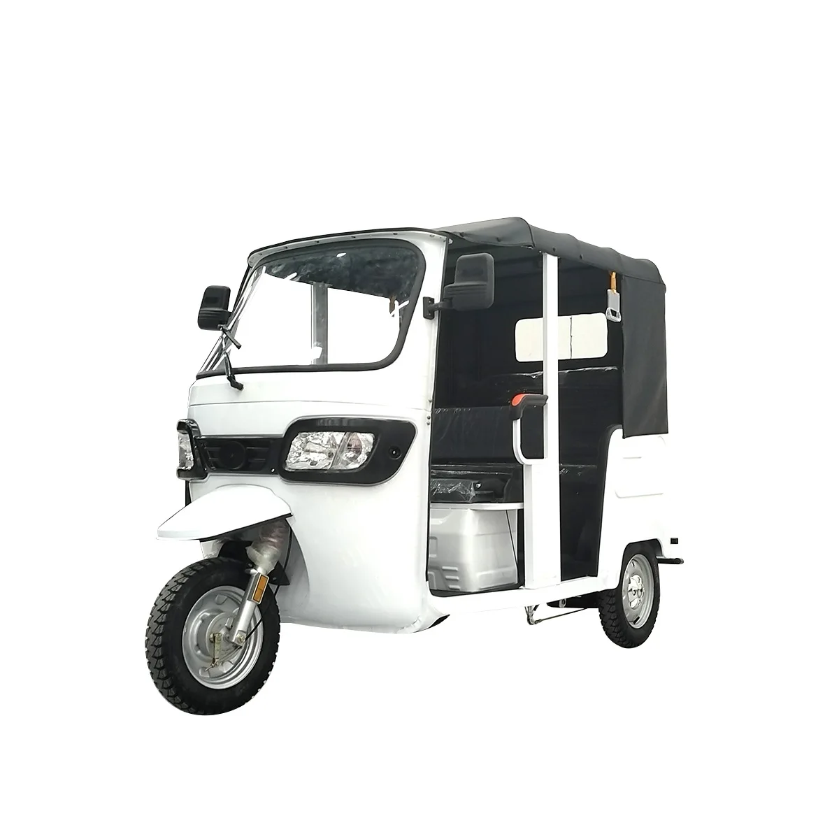 Bajaj Auto Taxi Tricicli passeggeri Tuk Tuk motorizzato a benzina con moto triciclo elettrico a tre ruote - immagine 6