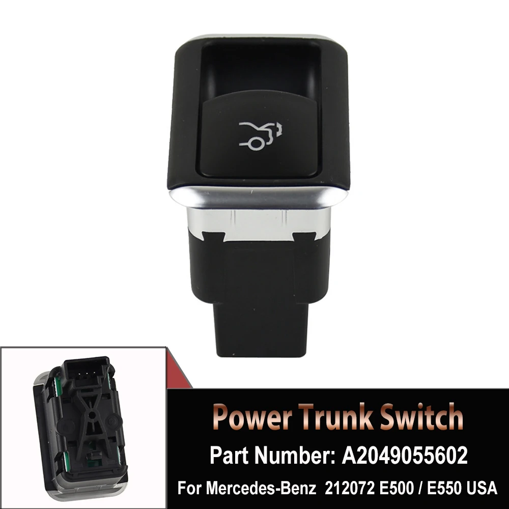 Per Mercedes-Benz Gla-Klasse A-Klasse Gl-Klasse M-Klasse W176 C250 C300 W166 W246 Interruttore Per Bagagliaio Di Alimentazione Per Auto Muslimah