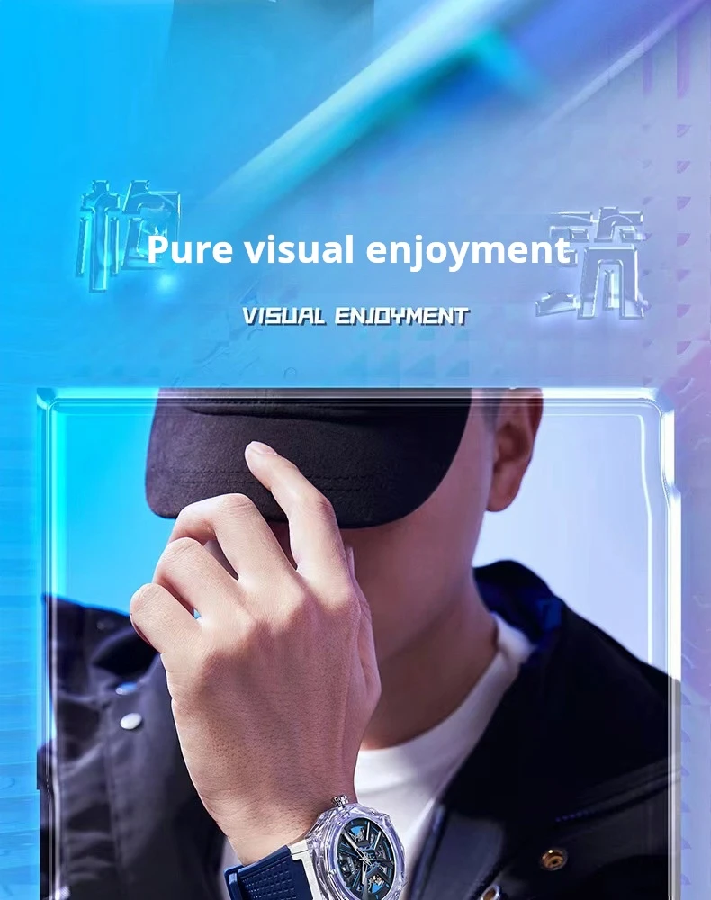 Montre mécanique de sport pour hommes de marque AILANG, bracelet en caoutchouc de luxe, étanche, aiguilles lumineuses, mode squelette, montres automatiques pour hommes_voghion.com