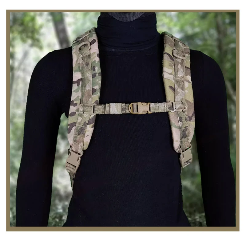 500D Imported All-Terrain Tactical Multi-Function Dual-Shoulder Waterproof Backpack