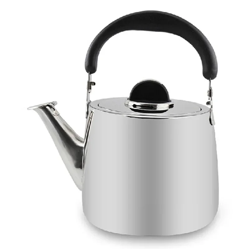 

Household 304 Stainless Steel Kettle Gas with Whistling Kettle Thickening Induction Cooker Sounding Kettle Glass Enamel