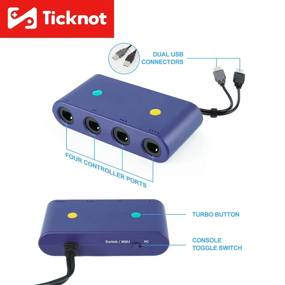 Wired Controller Usb Port On Switch Dock Nintendo Switch Joy-Con