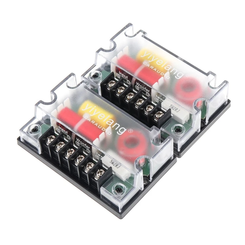 

2 Pack 4Ohm 200W 2 Way Passive Car Audios Speaker Tweeter Car Audios 2 Way Dropship