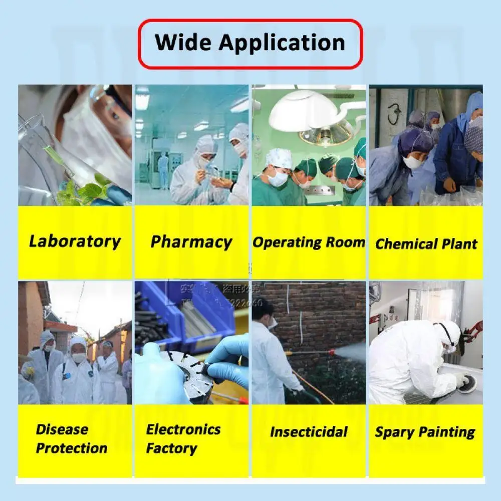 Disposable Sanitary Isolation Protection Jump Suit Work Safety Clothing Breathable Dustproof Antifouling Labour Overall Suit work coverall suit,disposable isolation gown