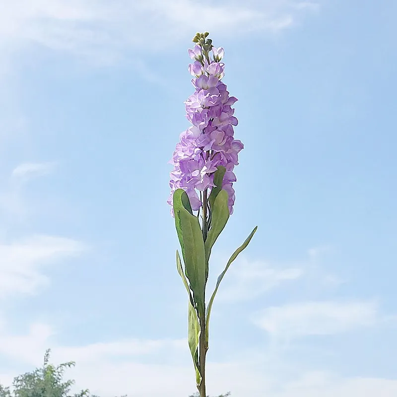 Vibrant 31.5 Violet Artificial Flower for Elegant Decor & Photography