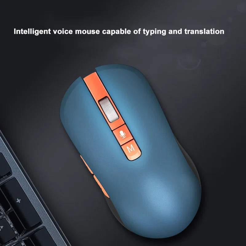 Mouse Bluetooth Recarregável Modo sem Fio Duplo Controle de Voz ai para Computador de Escritório Tradução de Voz Inteligente 5.0 - Imagem 6