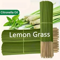 Extended Burning Time Lemongrass Oil Lemongrass Stick - 45 Minutes Burn Time, Artificial Wood Summer Scent, Suitable for Home, Camping, Yard, Pool and Outdoor Activities - Air Purification and Relaxation, Holiday Decoration (Halloween/Christmas/Easter/Thanksgiving) 3