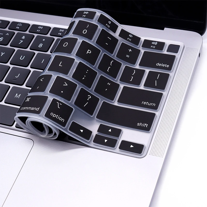 A9LC-영어 키보드 스티커, macbookAir 13 2020 M1 키보드용 레터링 포함, 교체 보호 필름